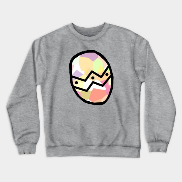 Big Easter Egg Crewneck Sweatshirt by ellenhenryart